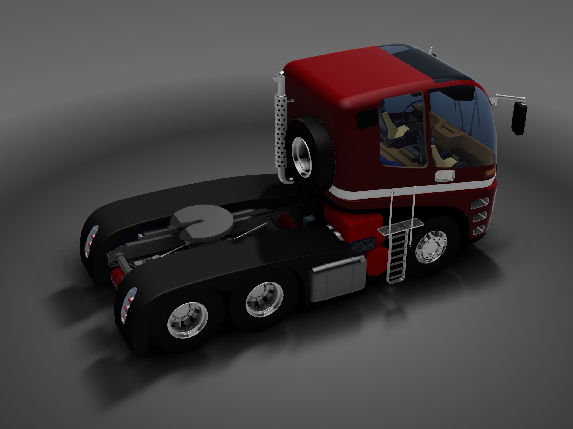 Chromatic II货车卡车模型3D图纸 x_t格式